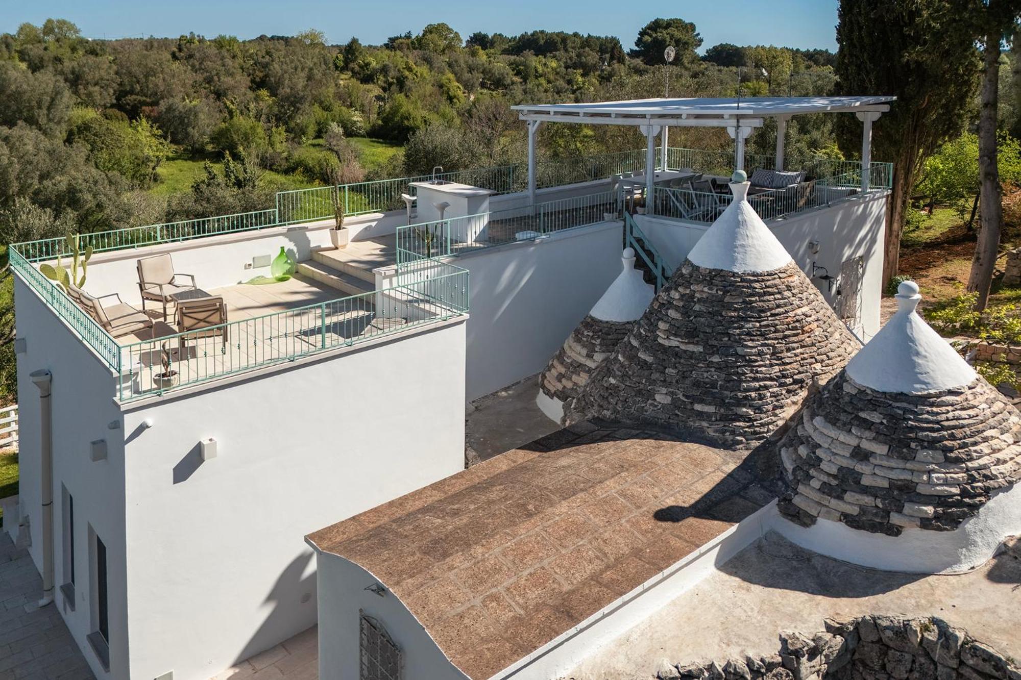 Trullo Turchese Fabiola Vila Ceglie Messapica Exterior foto
